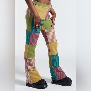 The Ragged Priest Feel Good Trouser size 12 EUC Flare wide leg sweatpants